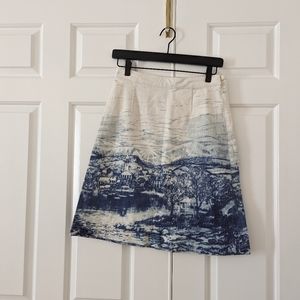 Anthropologie scenery Skirt, Size 6